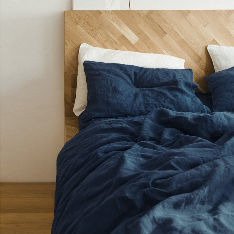 Nordic Washed Linen Bedding