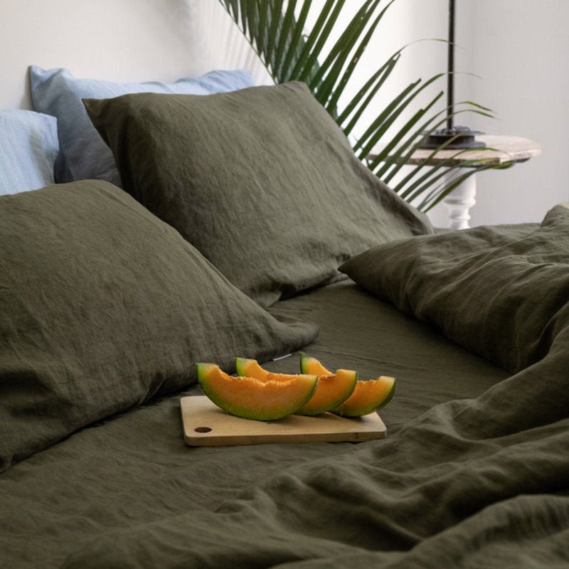 Nordic Washed Linen Bedding