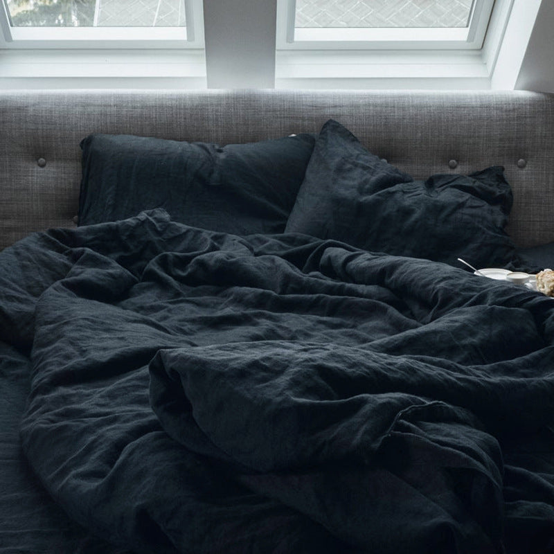 Nordic Washed Linen Bedding