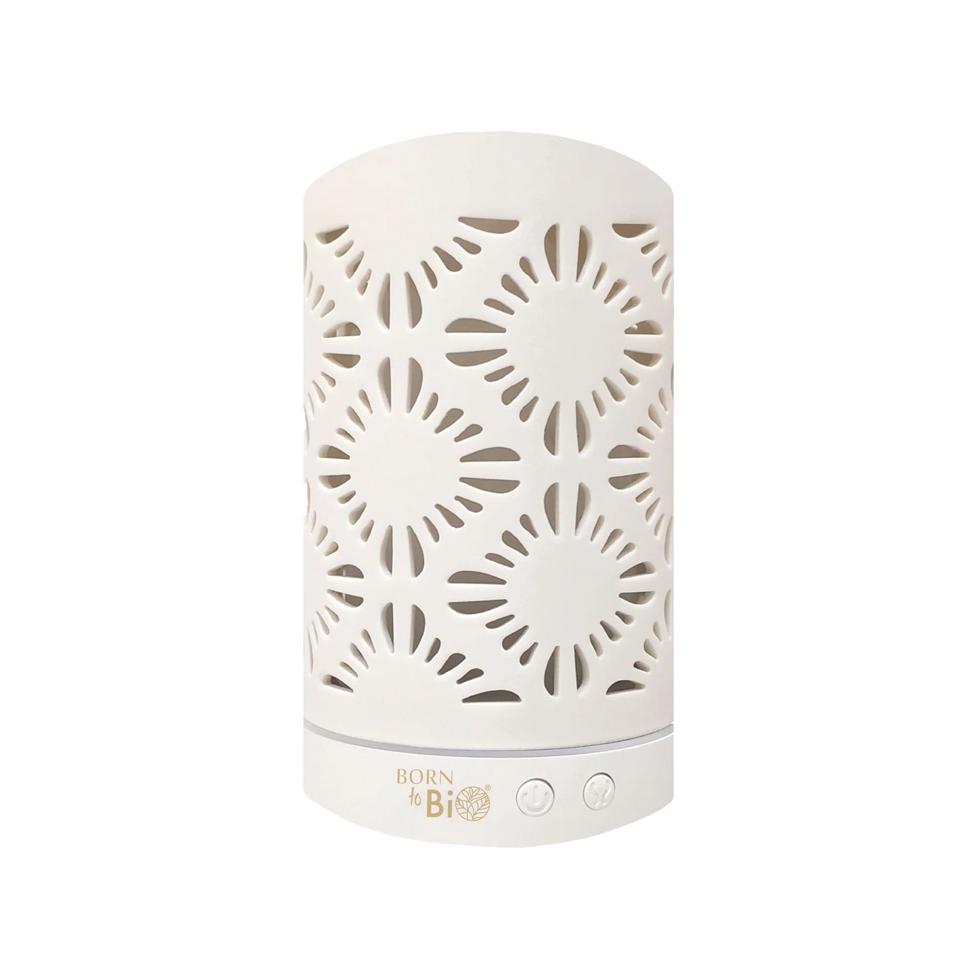 Diffuseur d'huiles essentielles en céramique blanc-0