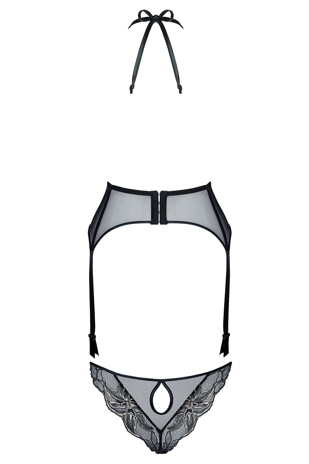 Wet-look Gorset Penelope