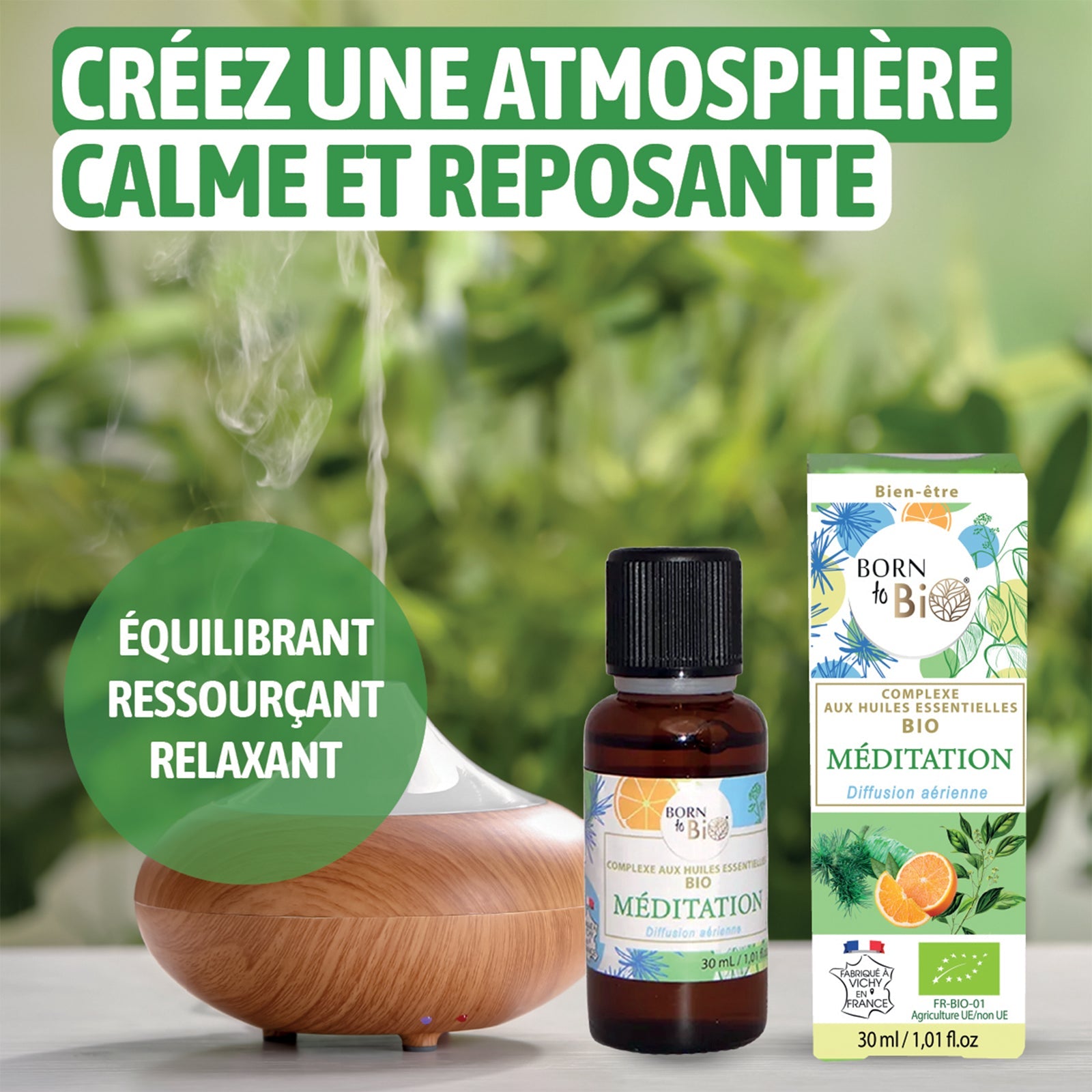 Méditation - Complexe aux huiles essentielles Bio-2