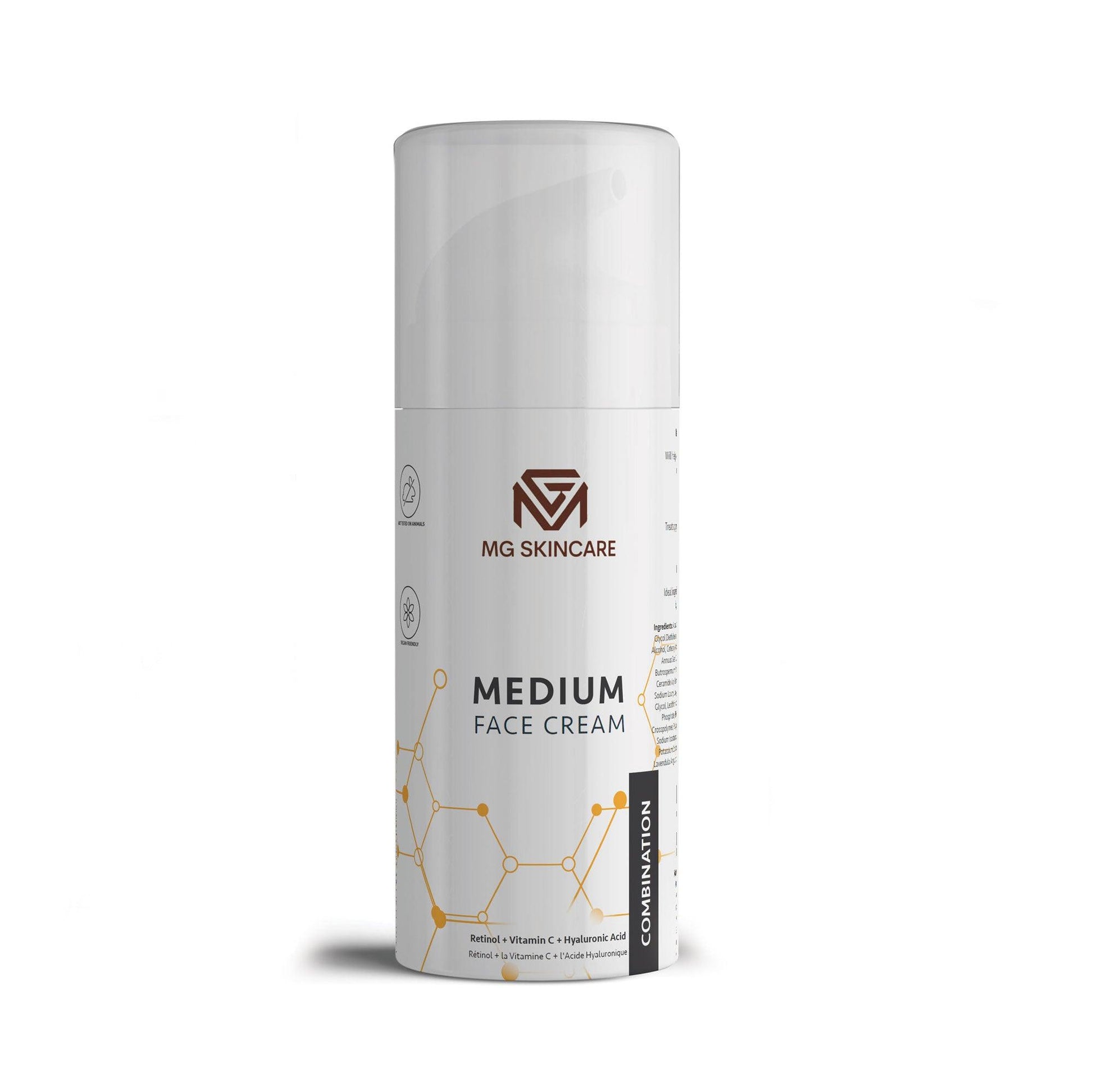 Medium Face Cream with Retinol - Vita C & Hyaluronic Acid-1