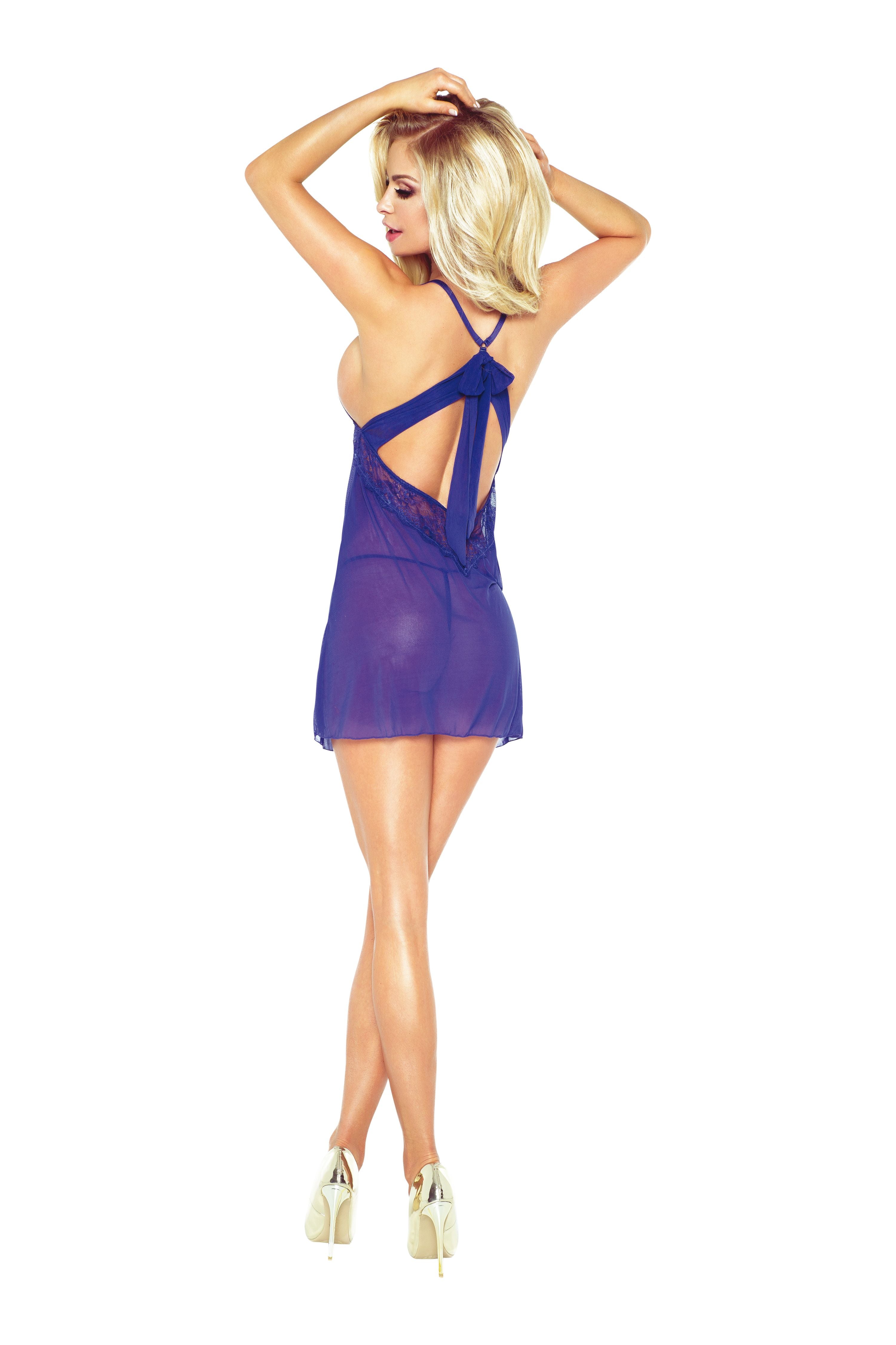 Royal Blue Candymoon Chemise