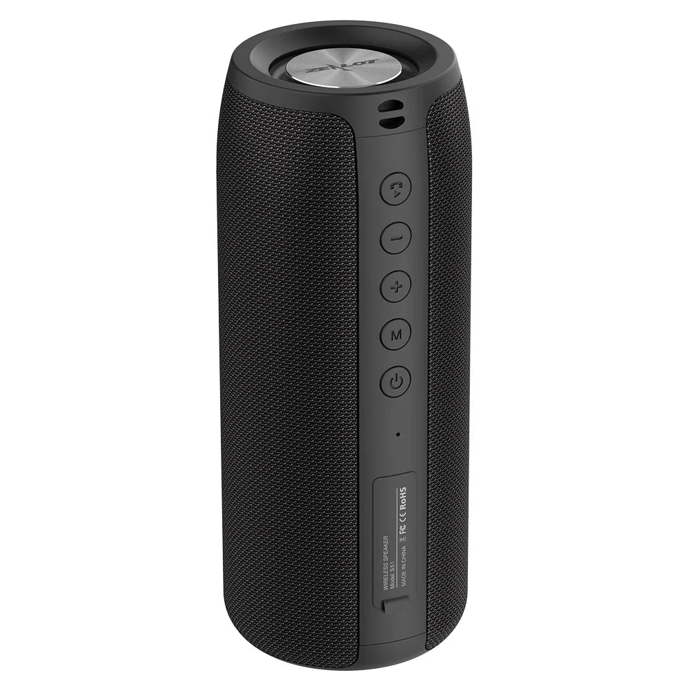 NNEOBA Powerful Bluetooth Speaker Black-0