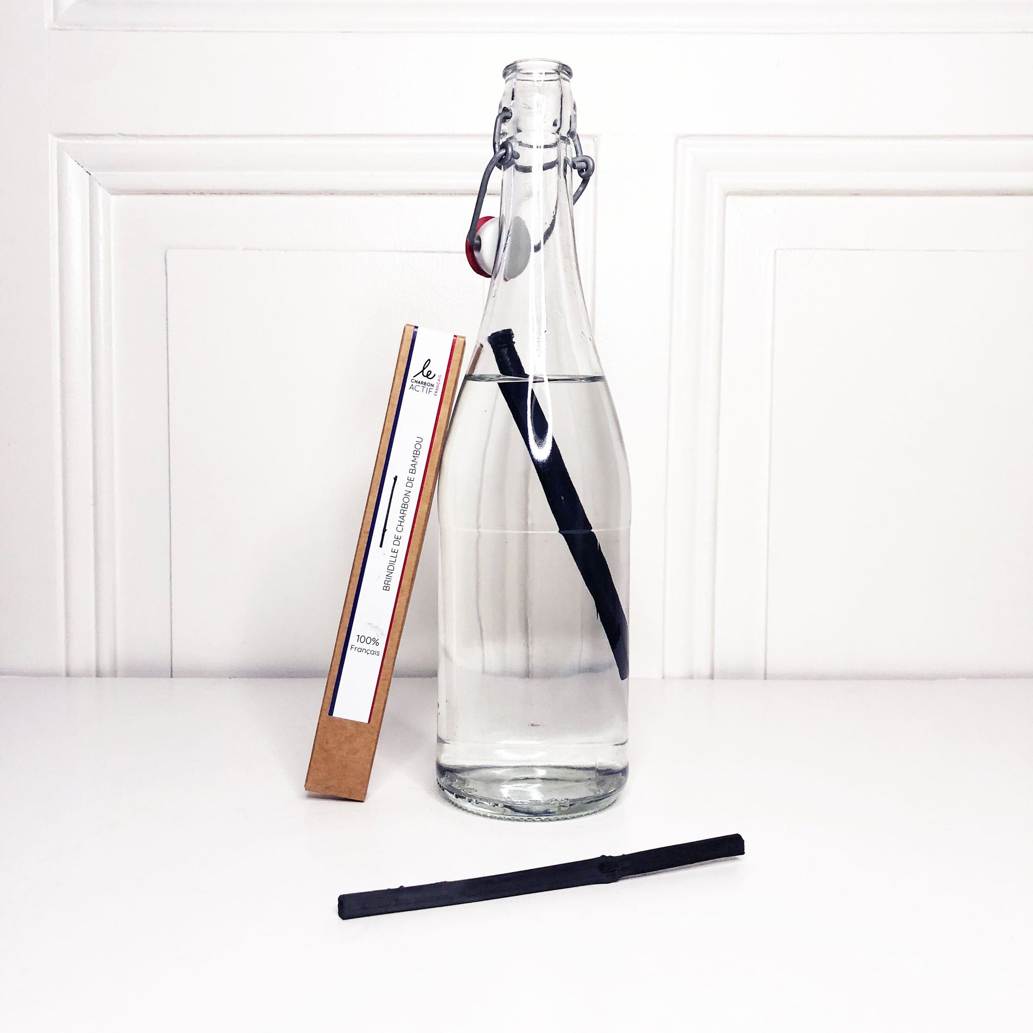 Fine French bamboo charcoal: twigs