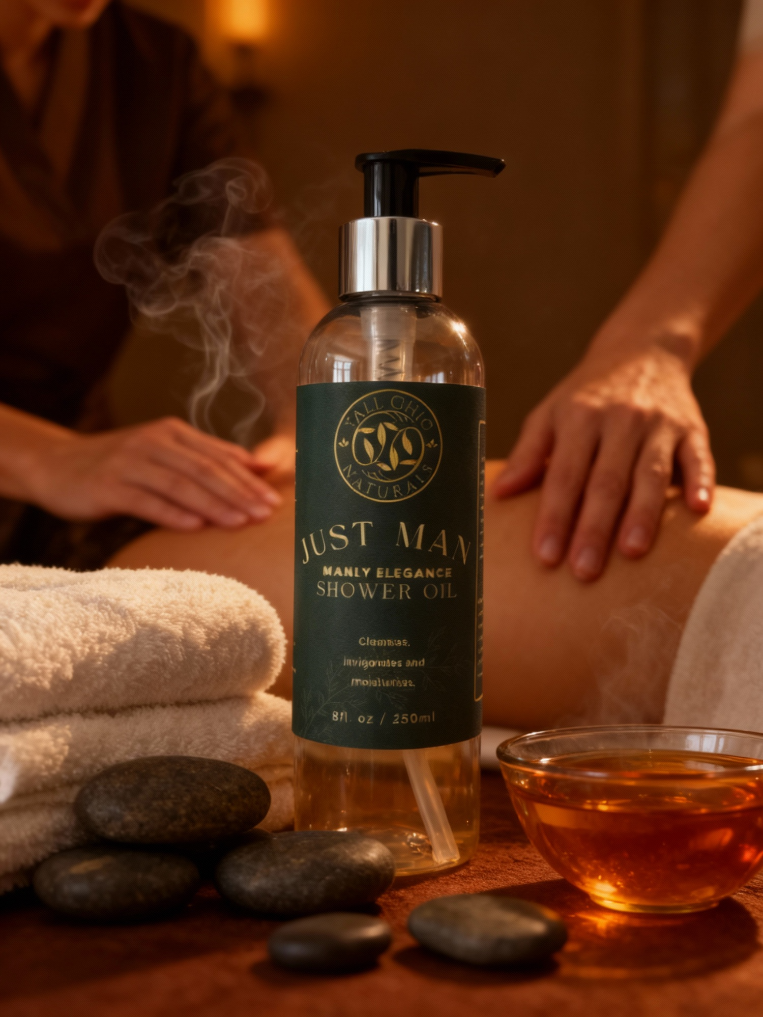 Just Man Manly Elegance Shower Oil-2