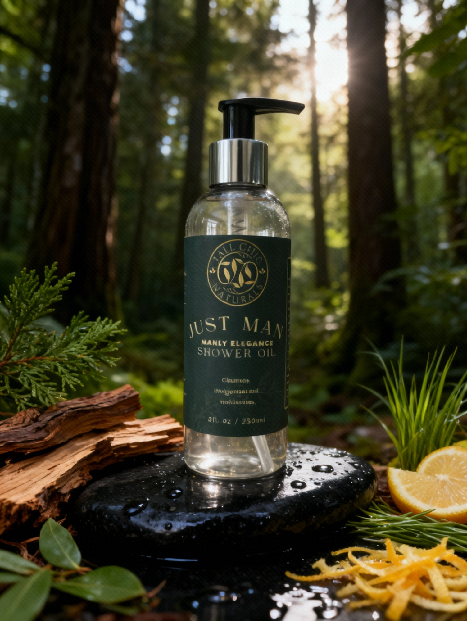 Just Man Manly Elegance Shower Oil-1