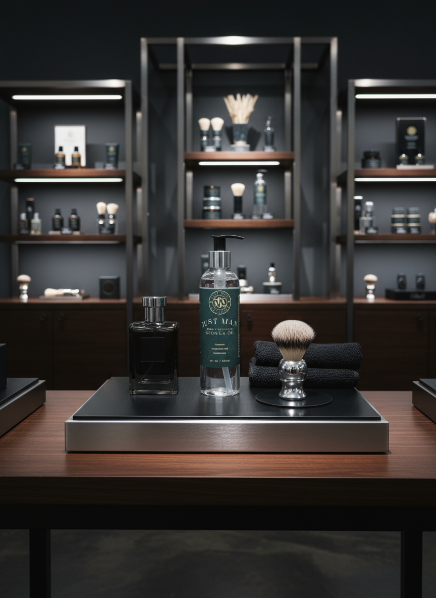 Just Man Manly Elegance Shower Oil-3