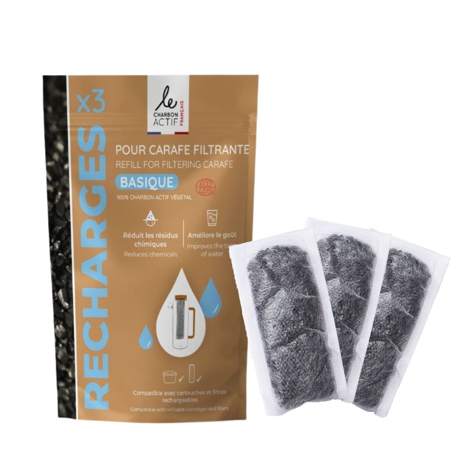 Recharge carafe filtrante Pfas-Nitrate ou charbon actif - cartouche filtrante-1